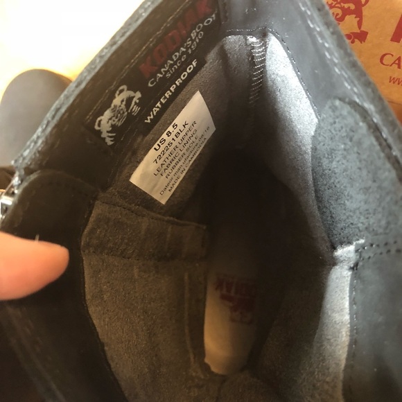 NWT Kodiak Simone waterproof leather boots sz 8.5 - Picture 5 of 6